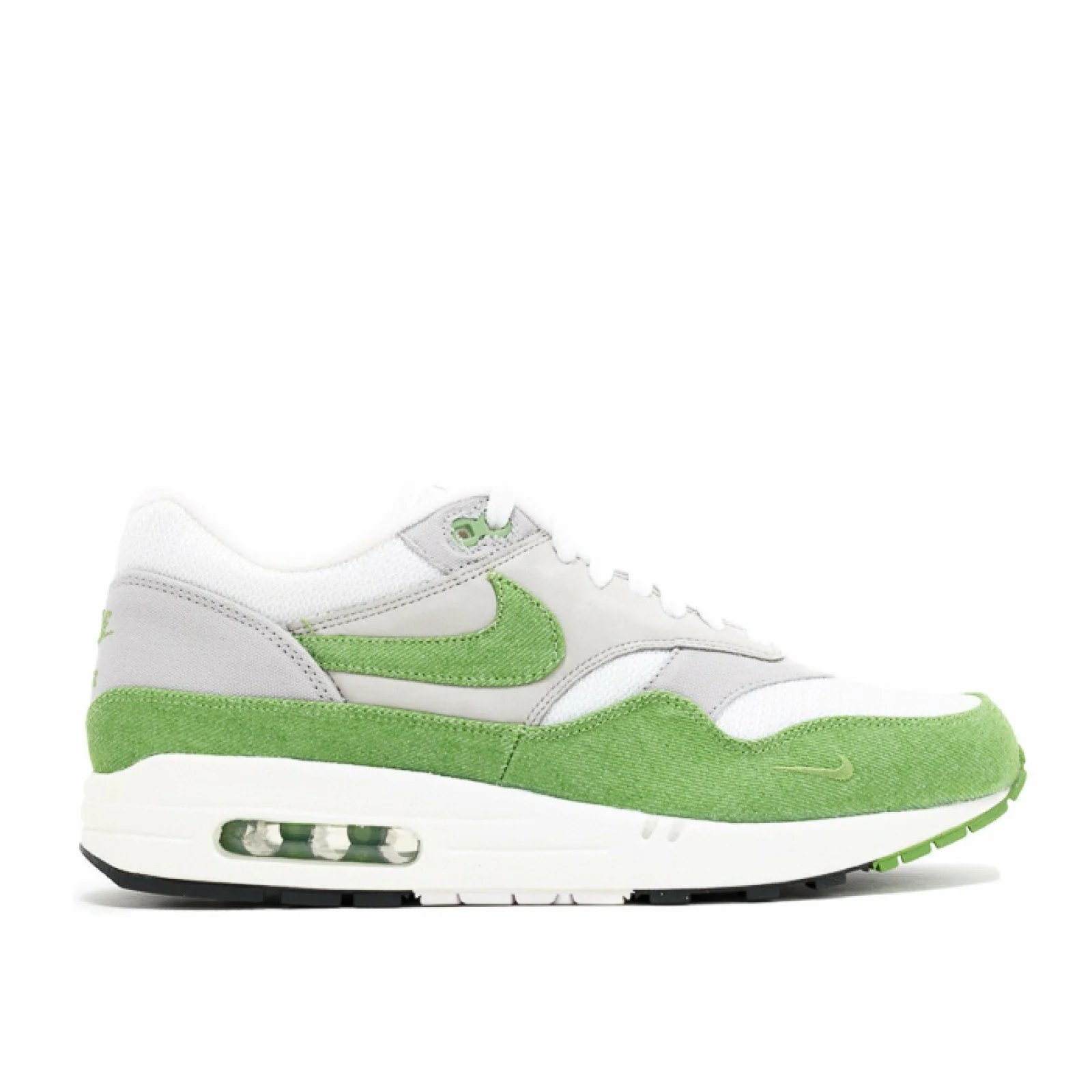 Nike Patta X Air Max 1 Premium QS 'Chlorophyll' (2009) White / Chlorophyll-Matte Silver sneaker