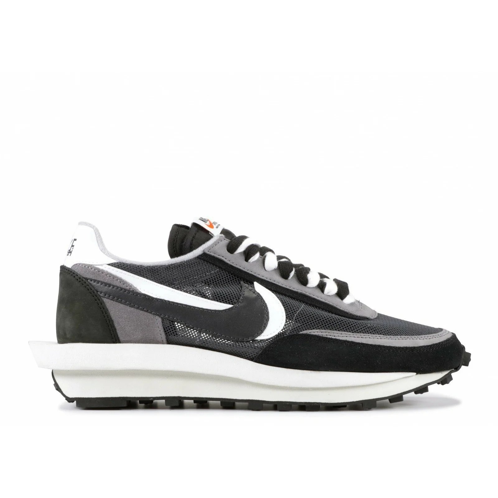 Nike Sacai X LDWaffle 'Black' (2019) Anthracite-White sneaker