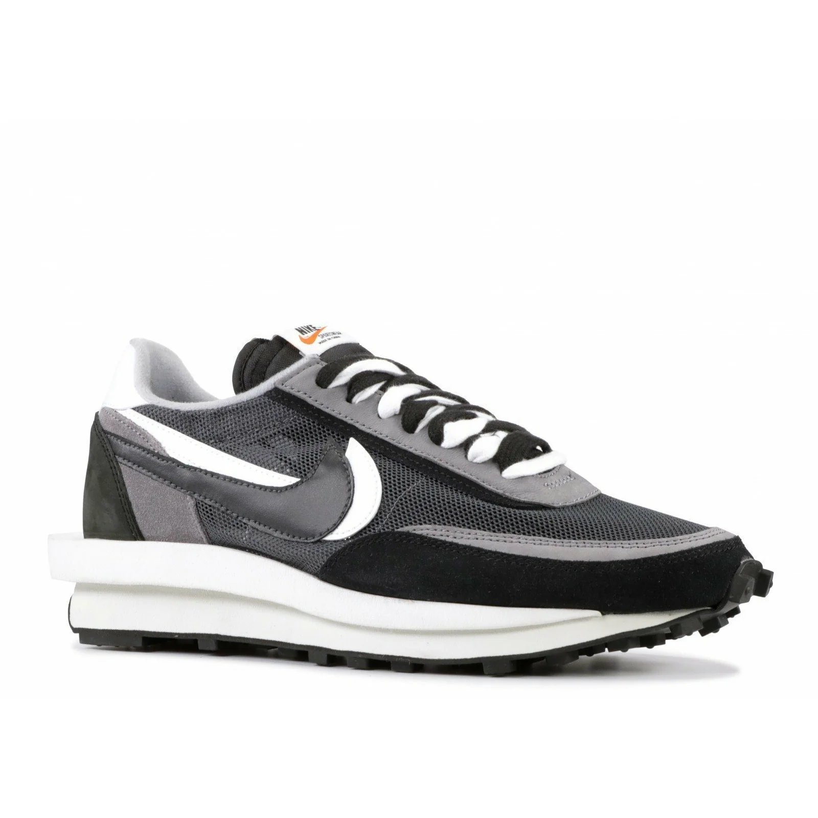 Nike Sacai X LDWaffle 'Black' (2019) Anthracite-White sneaker, foto 2