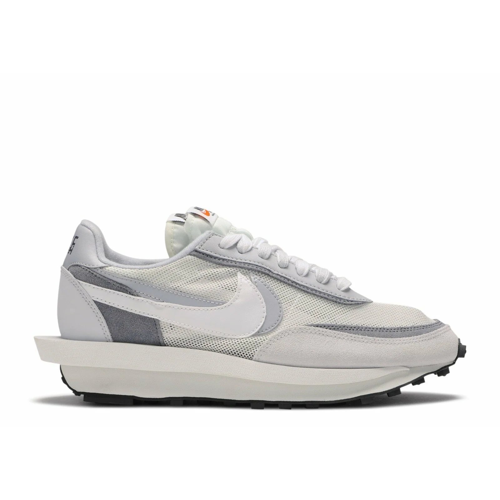 Nike Sacai X LDWaffle 'Summit White' (2019) White-Wolf Grey sneaker