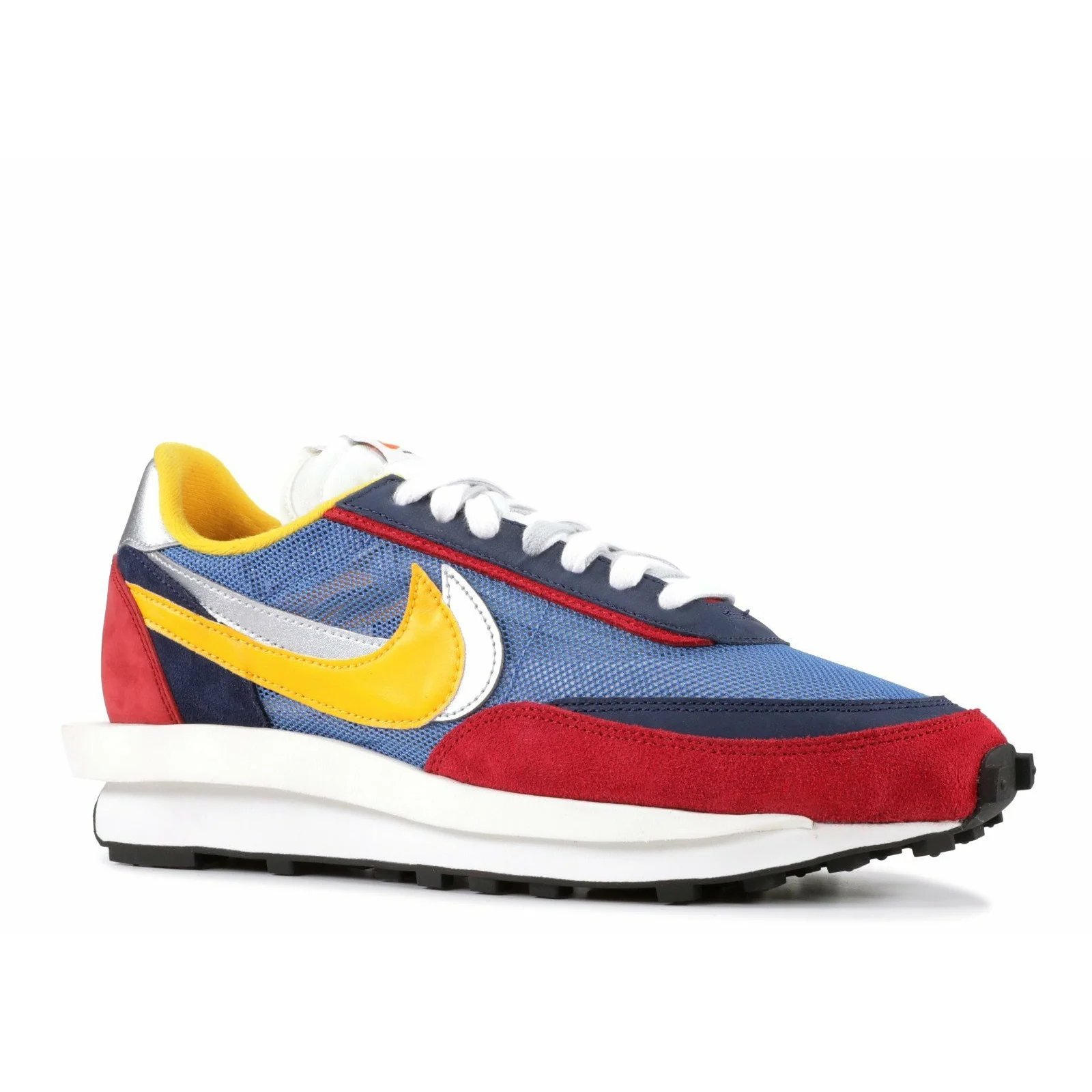 Nike Sacai X LDWaffle 'Varisty Blue' (2019) Varsity Blue / Del Sol-Varsity Red-Black sneaker, foto 2