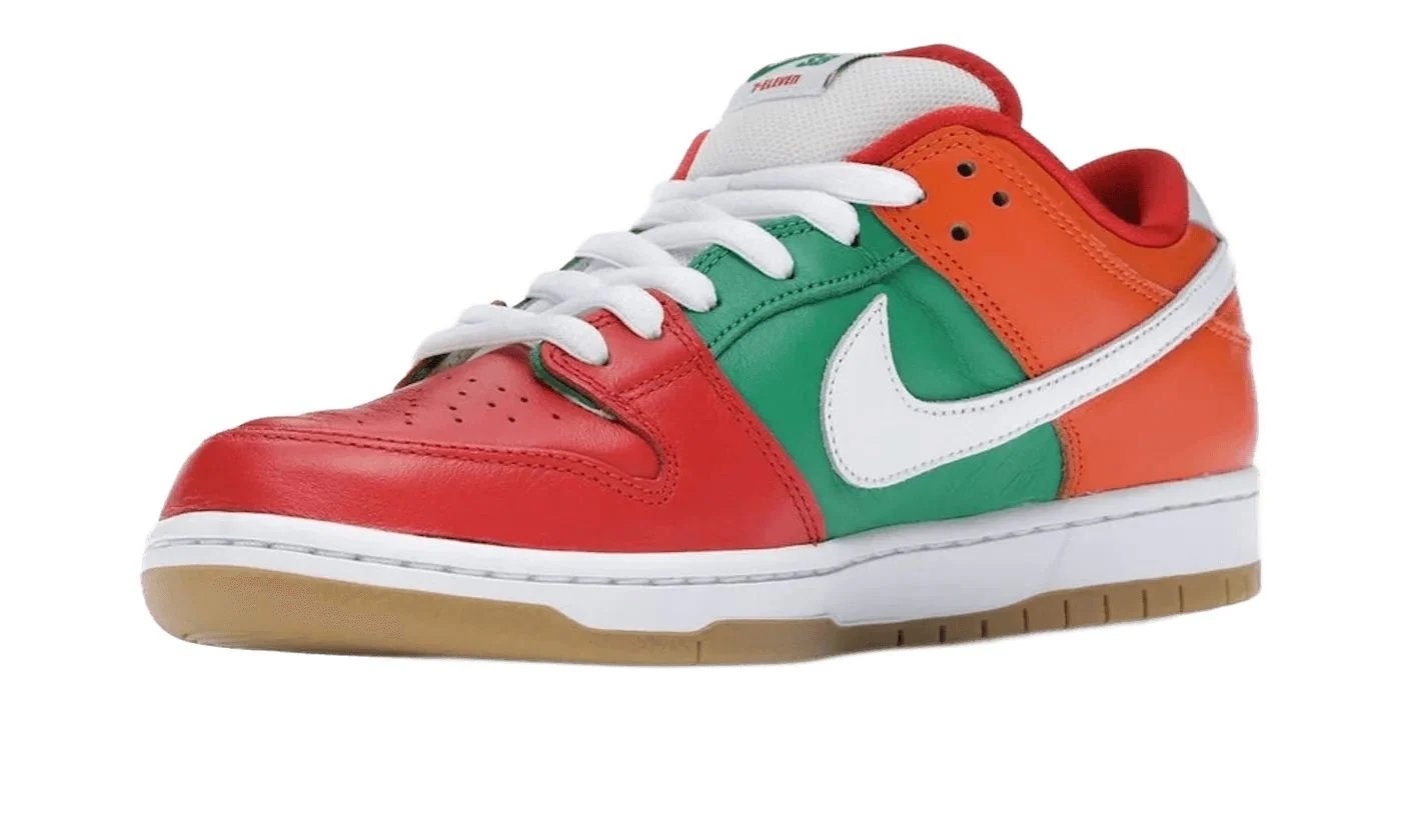 Nike SB Dunk Low 7-Eleven Chile Red / White-Safety Orange sneaker, foto 2