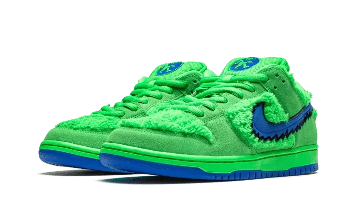 Nike SB Dunk Low Grateful Dead Bears Green Green Spark / Soar sneaker, foto 2