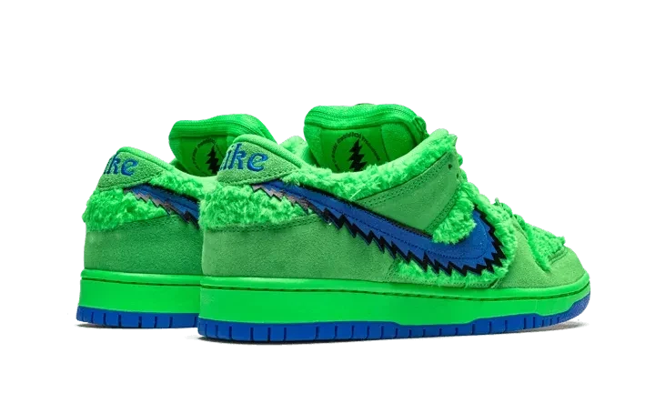Nike SB Dunk Low Grateful Dead Bears Green Green Spark / Soar sneaker, foto 3