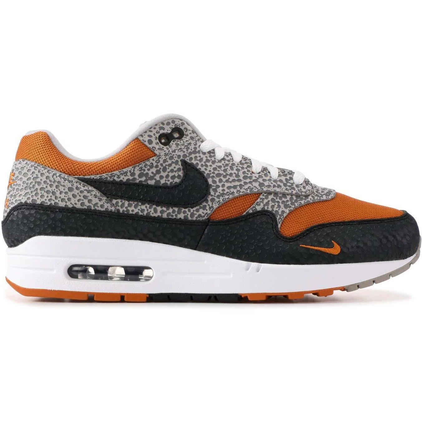 Nike Size X Air Max 1 'Safari' (2018) Black / Orange sneaker