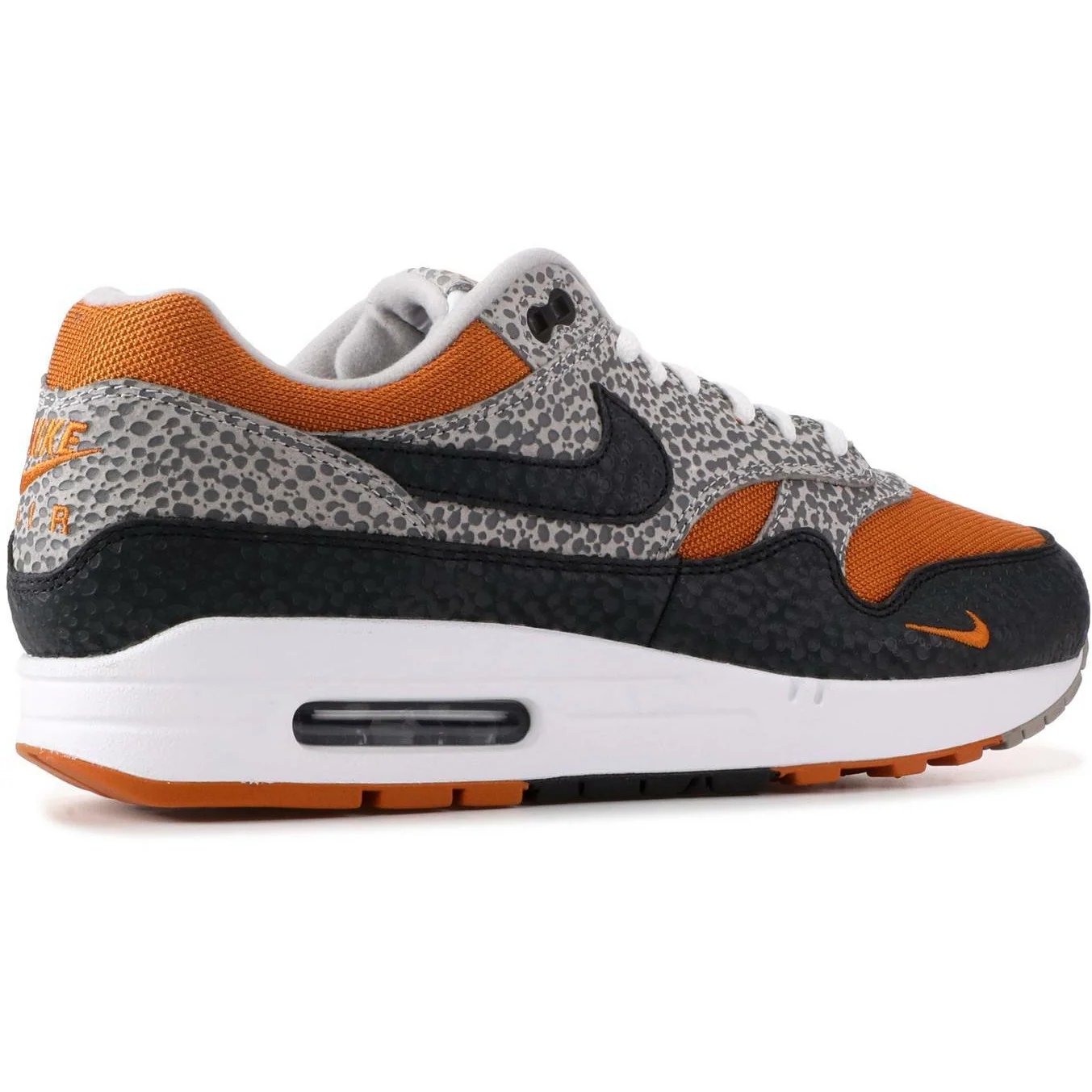 Nike Size X Air Max 1 'Safari' (2018) Black / Orange sneaker, foto 3