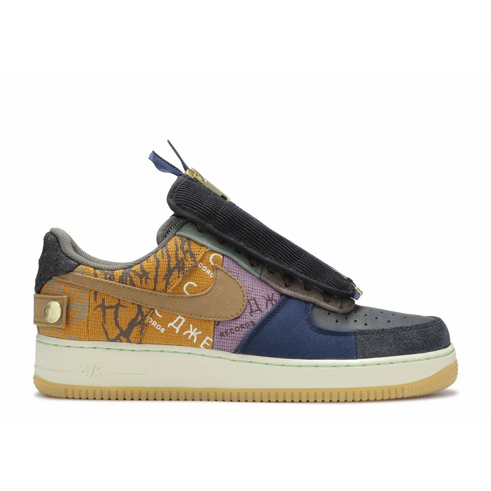 Nike Travis Scott X Air Force 1 Low 'Cactus Jack' Multi-Colour / Muted Bronze sneaker
