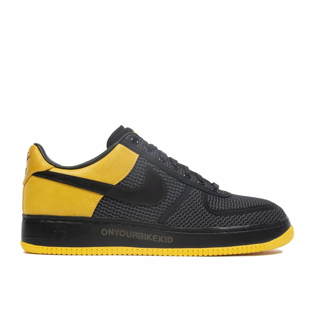 Nike Undefeated x Livestrong x Air Force 1 Low Supreme 'Livestrong' (2009) Varsity Maize / Black-Anthracite sneaker