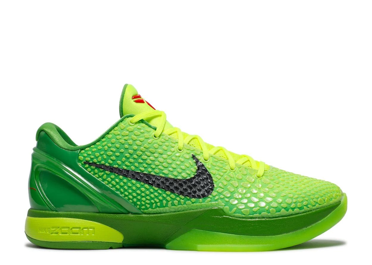 Nike Zoom Kobe 6 Protro 2020 "Grinch" Green Apple / Black-Crimson sneaker