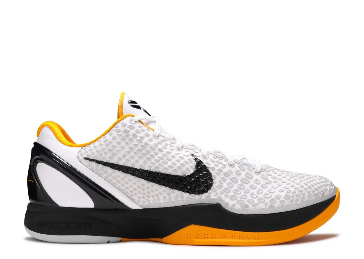 Nike Zoom Kobe 6 Protro 2021 "White Del Sol" Black-Neutral Grey sneaker