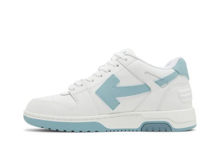 OFF-WHITE Out Of Office OOO Low Tops White Celadon sneaker, foto 3