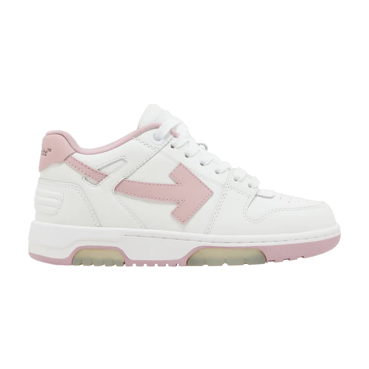 OFF-WHITE Out Of Office OOO Low Tops White Pink (da donna) 2023 sneaker