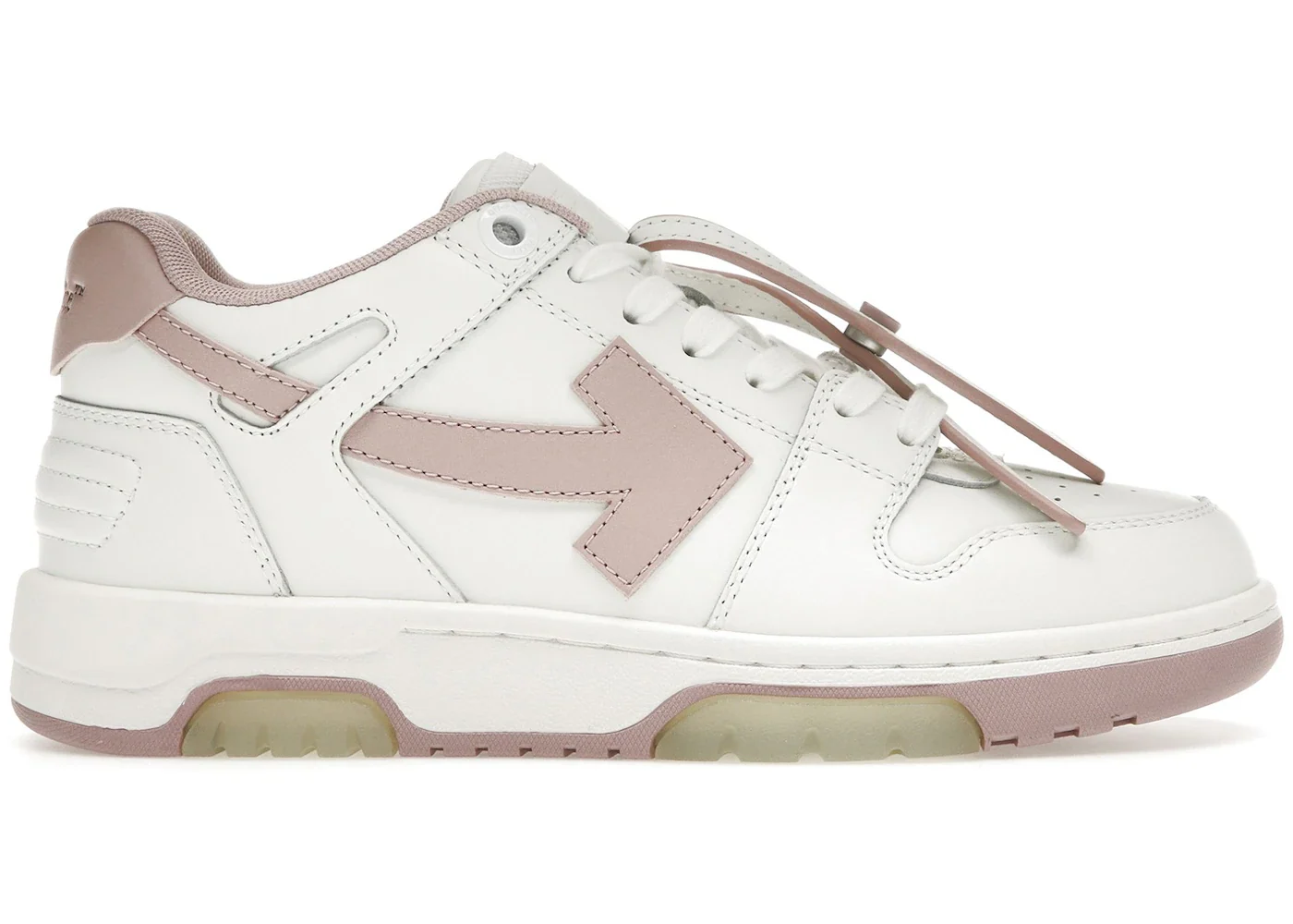 OFF-WHITE Out Of Office OOO Low Tops White Pink (da donna) 2023 sneaker, foto 2