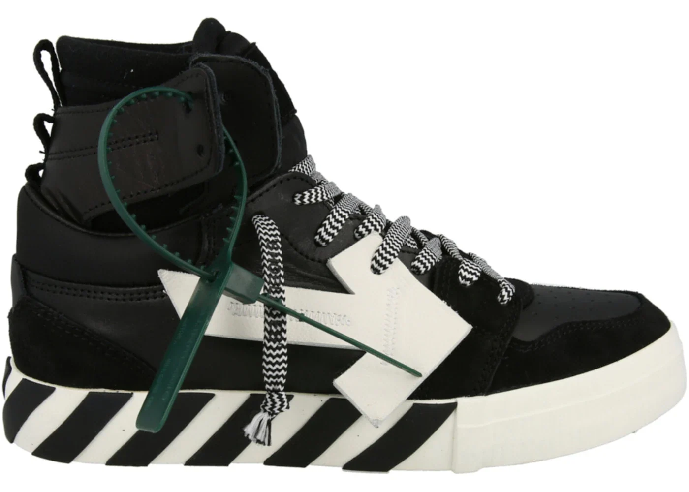 OFF-WHITE Vulc High Black White sneaker