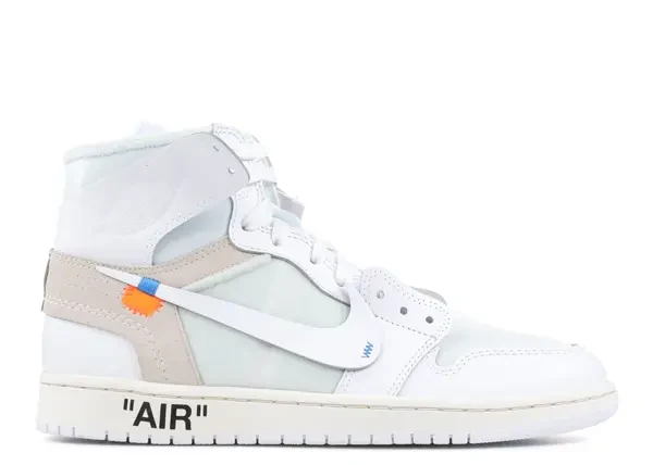 Off-White X Air Jordan 1 Retro High OG 'Euro' (2018) sneaker