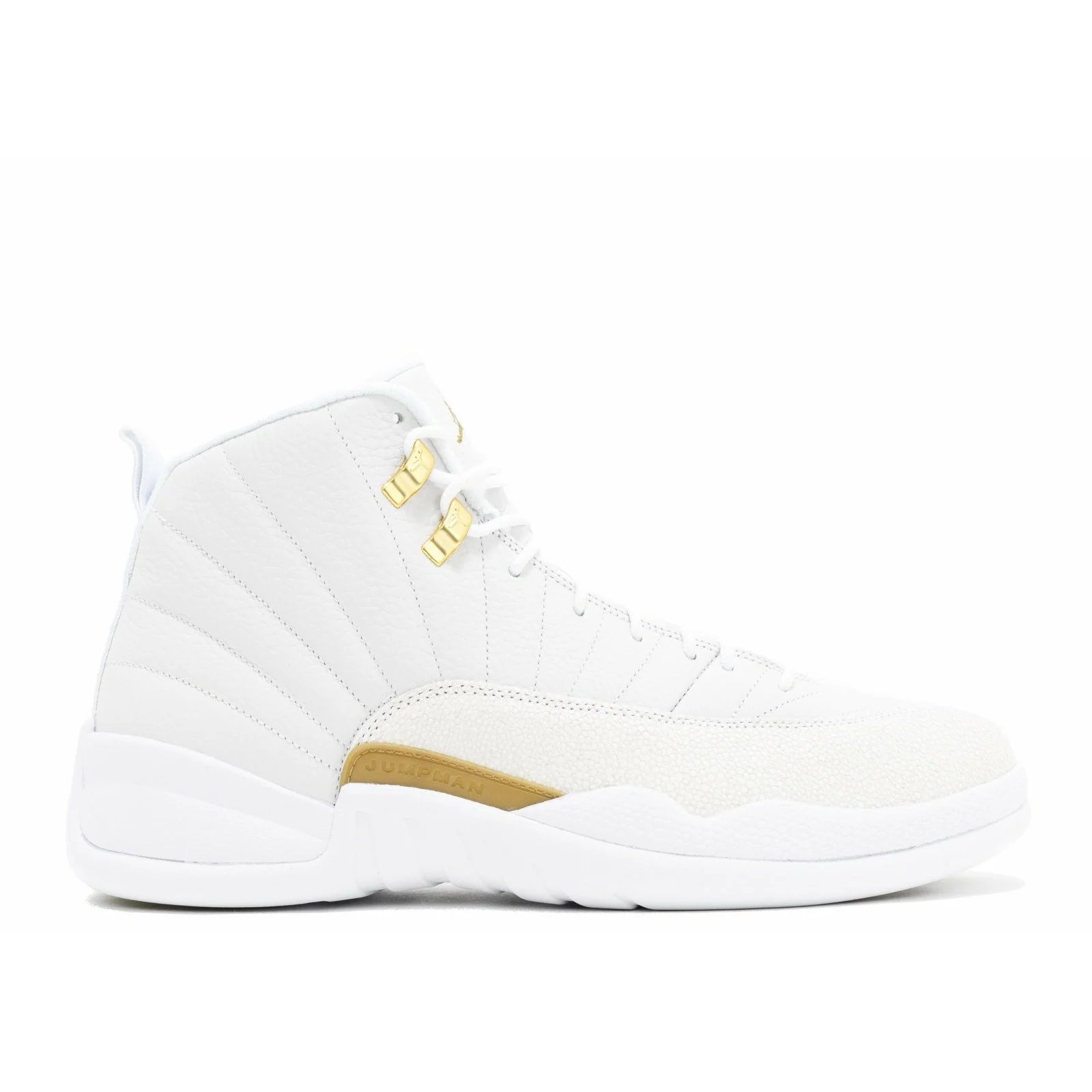 OVO X Air Jordan 12 Retro 'White' (2016) Metallic Gold-White sneaker