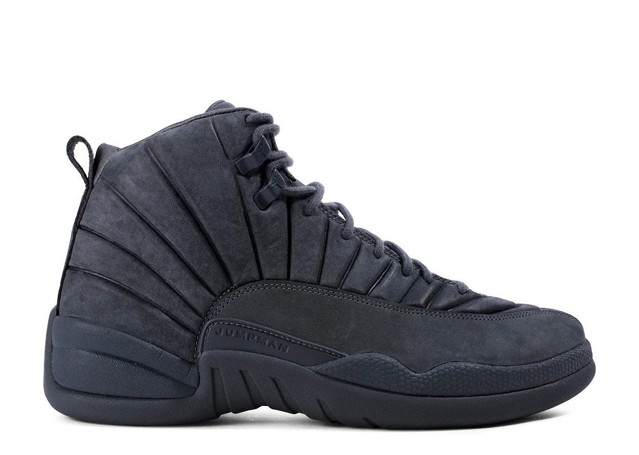 PSNY X Air Jordan 12 Retro 'Dark Grey' (2015) Black sneaker
