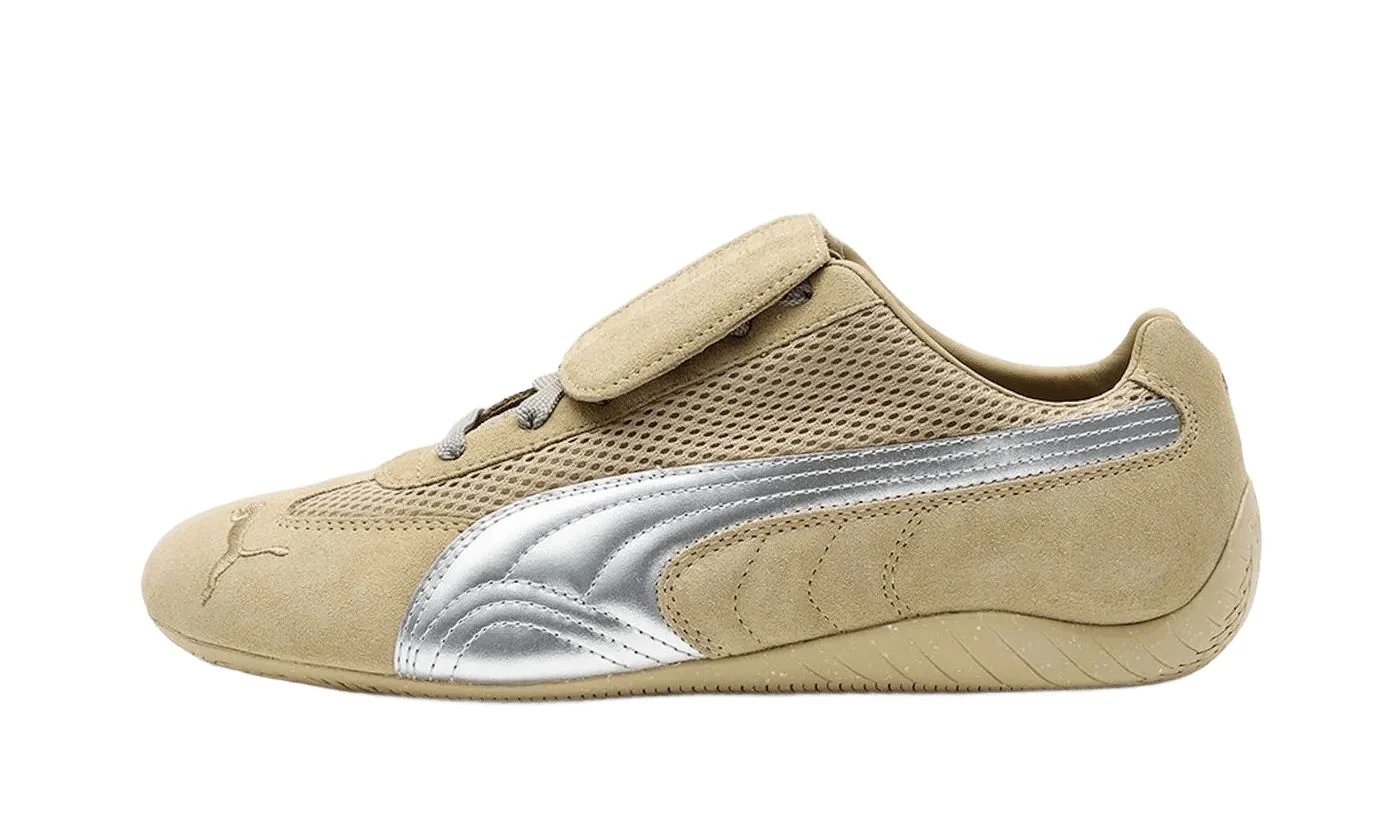 Puma Speedcat OPEN YY Prairie Tan Matte Silver sneaker