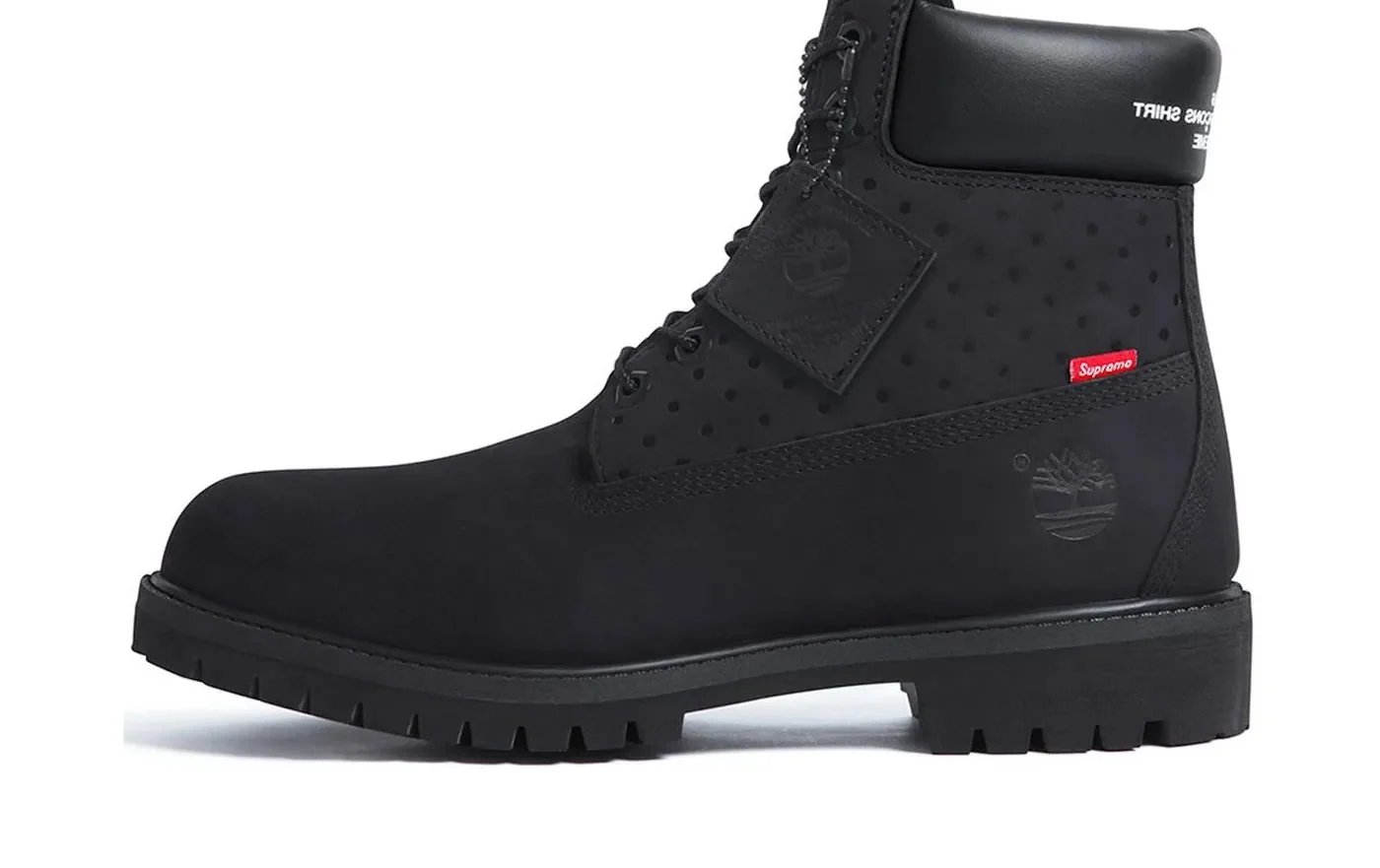 Timberland 6' Boot Supreme x Comme des Garcons Black sneaker