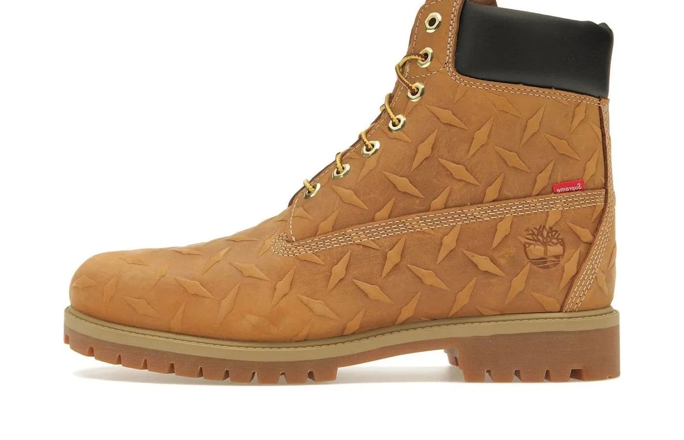 Timberland 6' Premium Waterproof Boot Supreme Diamond Plate Wheat sneaker