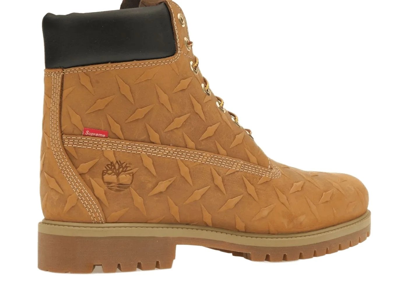Timberland 6' Premium Waterproof Boot Supreme Diamond Plate Wheat sneaker, foto 4