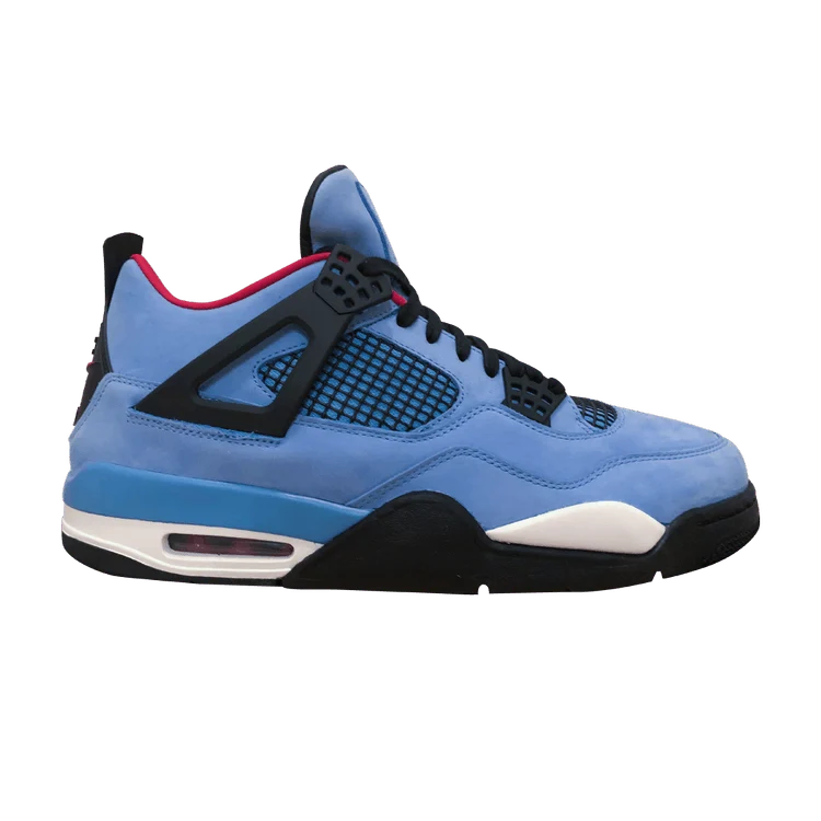 Travis Scott x Air Jordan 4 Retro 'Cactus Jack' Friends & Family University Blue / Varsity Red / Black sneaker