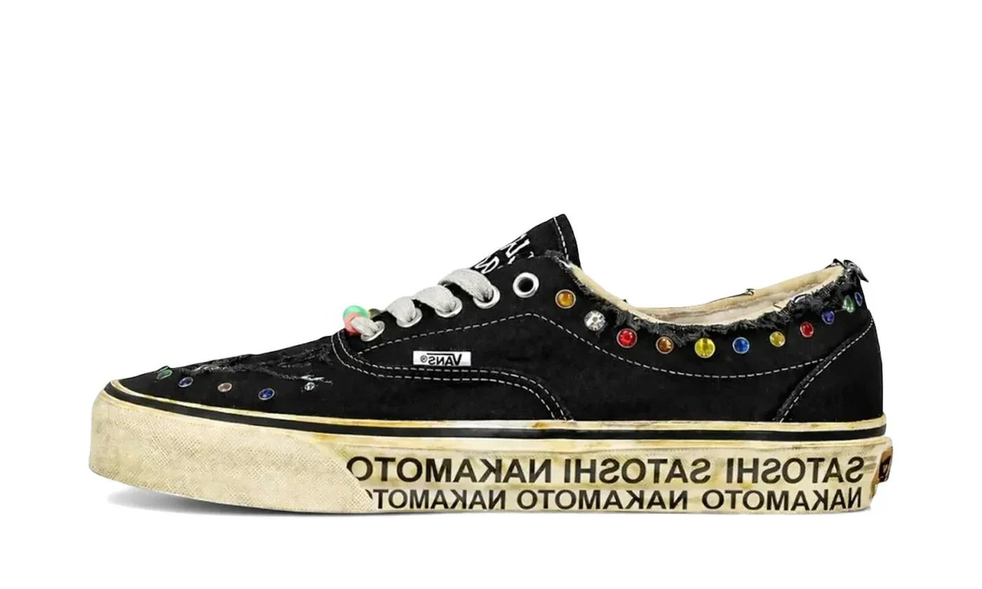 Vans OTW Era 95 Satoshi Nakamoto Round Lucky Charm Black sneaker